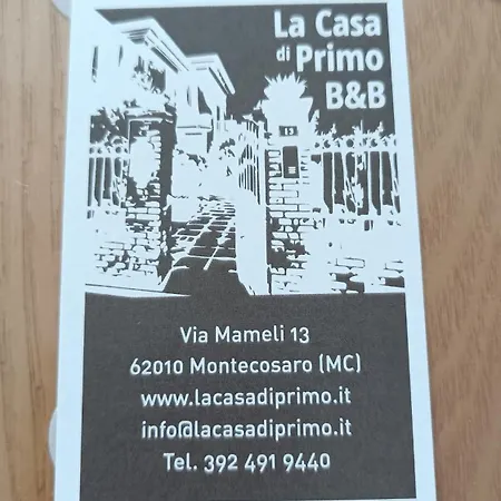 La Casa Di Primo Couette-café 3*